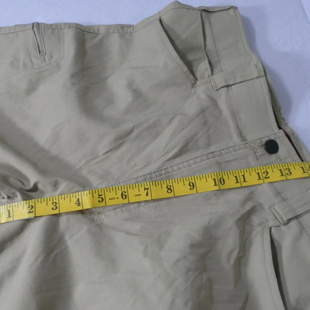Wrangler Mens Outdoor Cargo Shorts 36 Tan NW981DS Hiking Gorpcore Camping Earthy